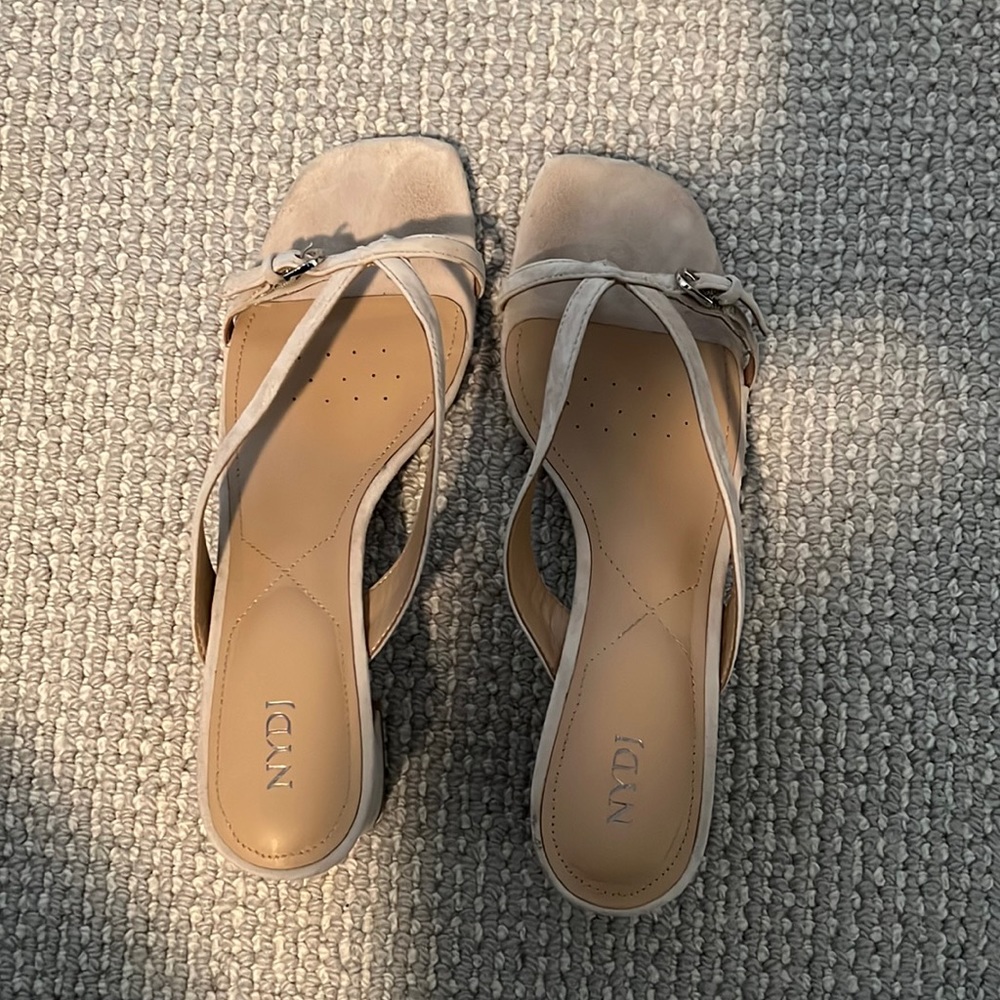 NYDJ suede heels